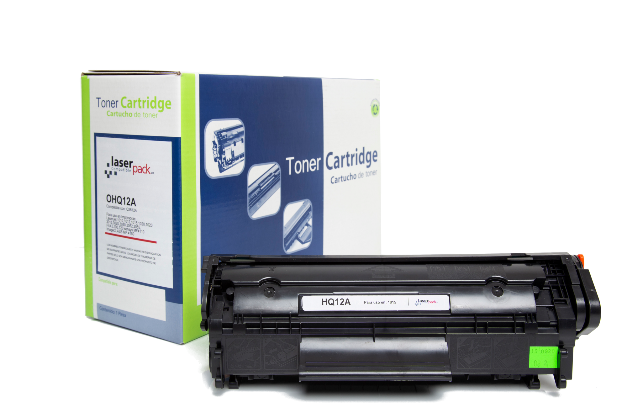 Tóner compatible HP Q2612A(12A), calidad premium