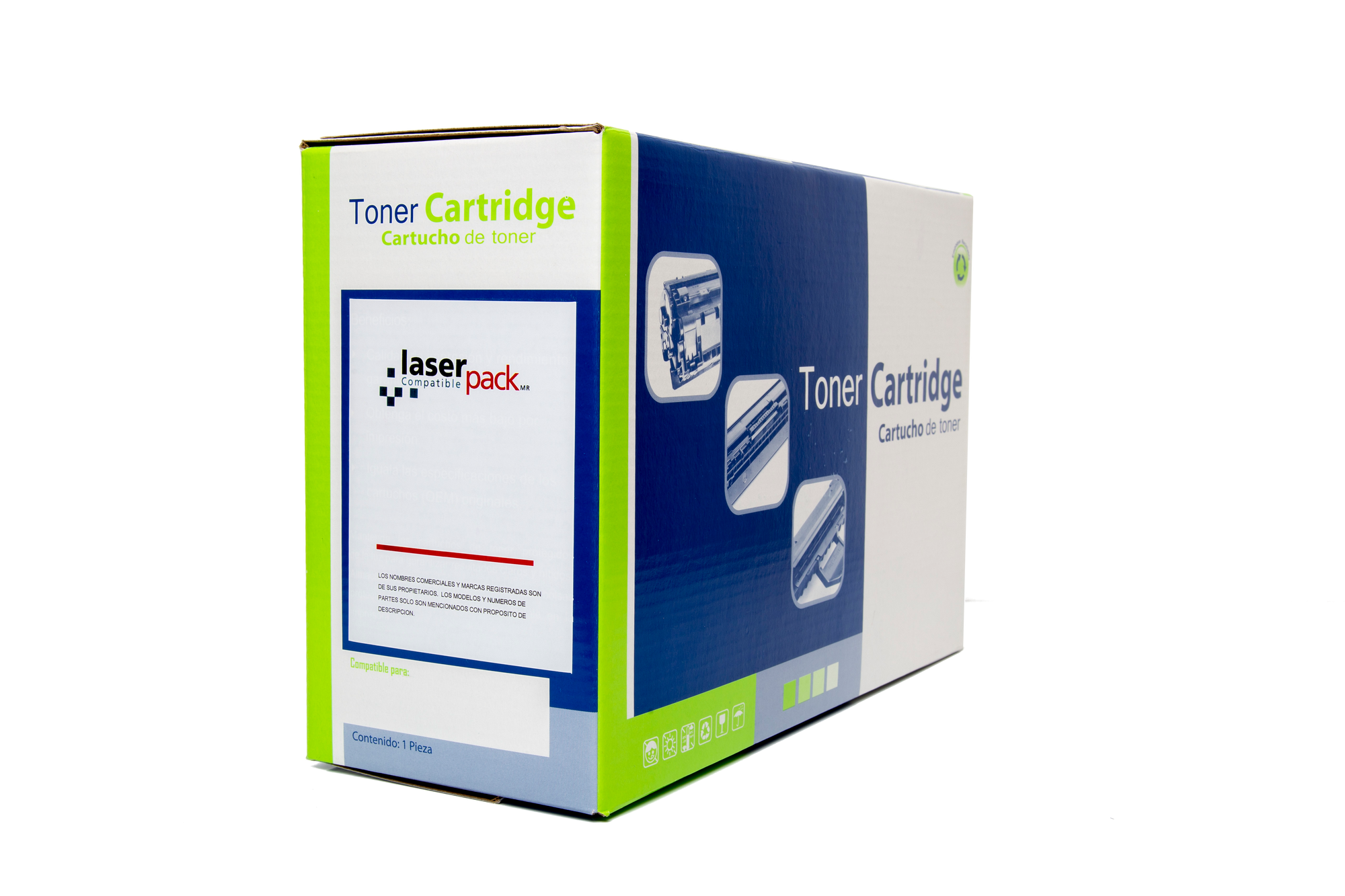 Tóner compatible HP CB542A(125A), calidad premium